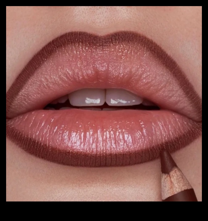 Contururi sulfoase: obținerea unui aspect sculptat natural cu creionul de buze