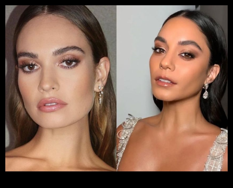 Sprâncene îndrăznețe, ochi moi: atingerea echilibrului cu stilurile de machiaj glam