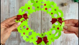 Coroană DIY Papercraft O meșteșuguri festive supra toate anotimpurile 3 Coroane DIY Papercraft: Întâmpinați oaspeții cu frumusețe realizată manual