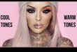 Echilibrarea tonurilor calde și reci: obținerea armoniei în machiajul de zi cu zi