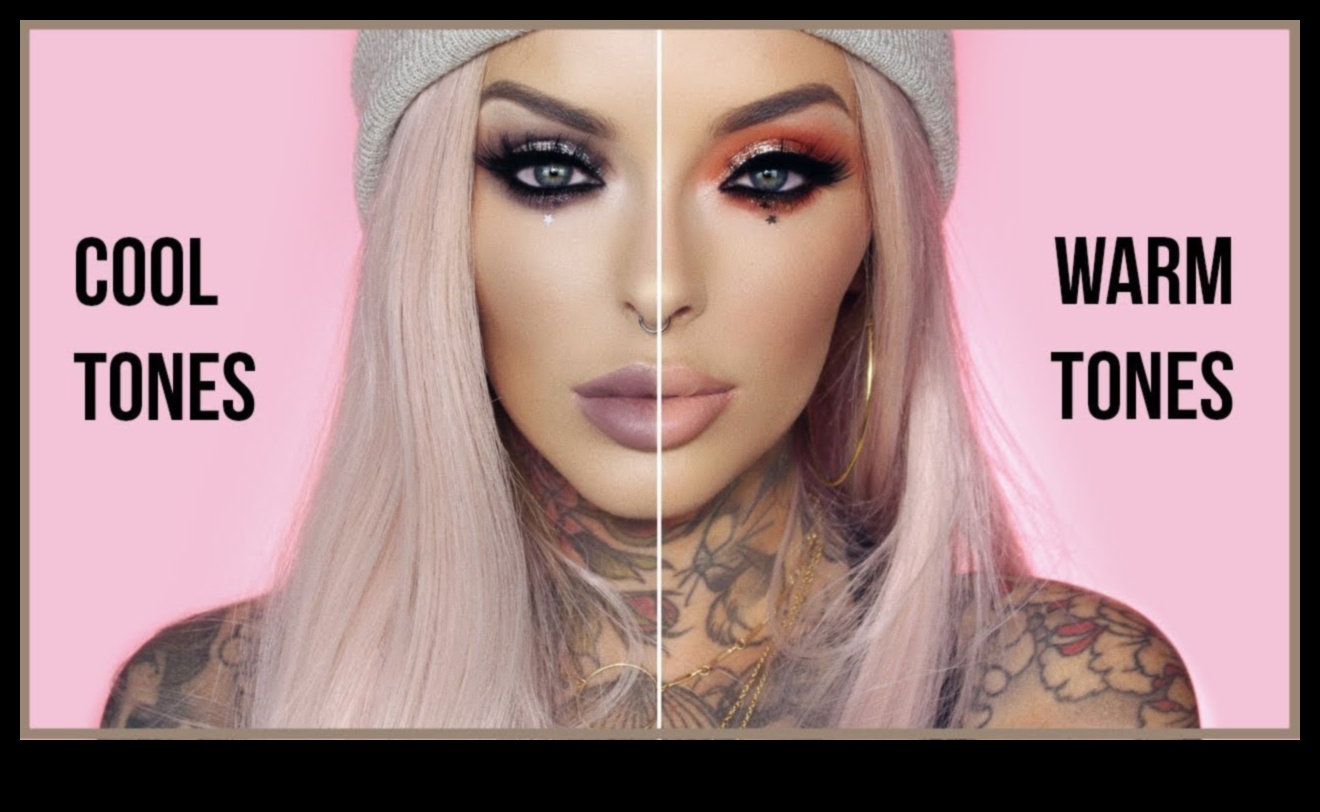 Echilibrarea tonurilor calde și reci: obținerea armoniei în machiajul de zi cu zi