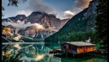 Șoapte ale naturii: Fotografie captivantă de peisaj