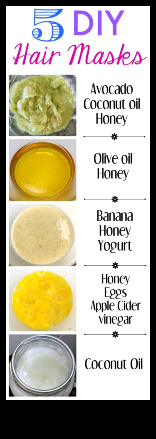 Meșteșuguri de bricolaj pentru măști de păr DIY: hrănește-ți pletele