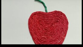 Meșteșuguri din hârtie cu o răsucire 2 Fabricare cu hârtie cu model: proiectare cu delicii imprimate